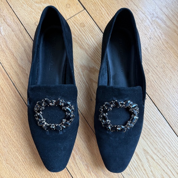 Karl Lagerfeld flats size 9 - Picture 1 of 4